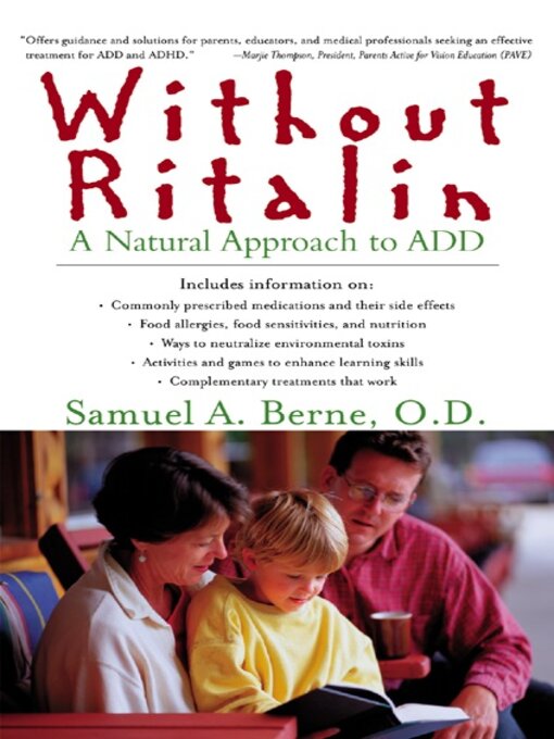 Title details for Without Ritalin by Samuel A. Berne - Available